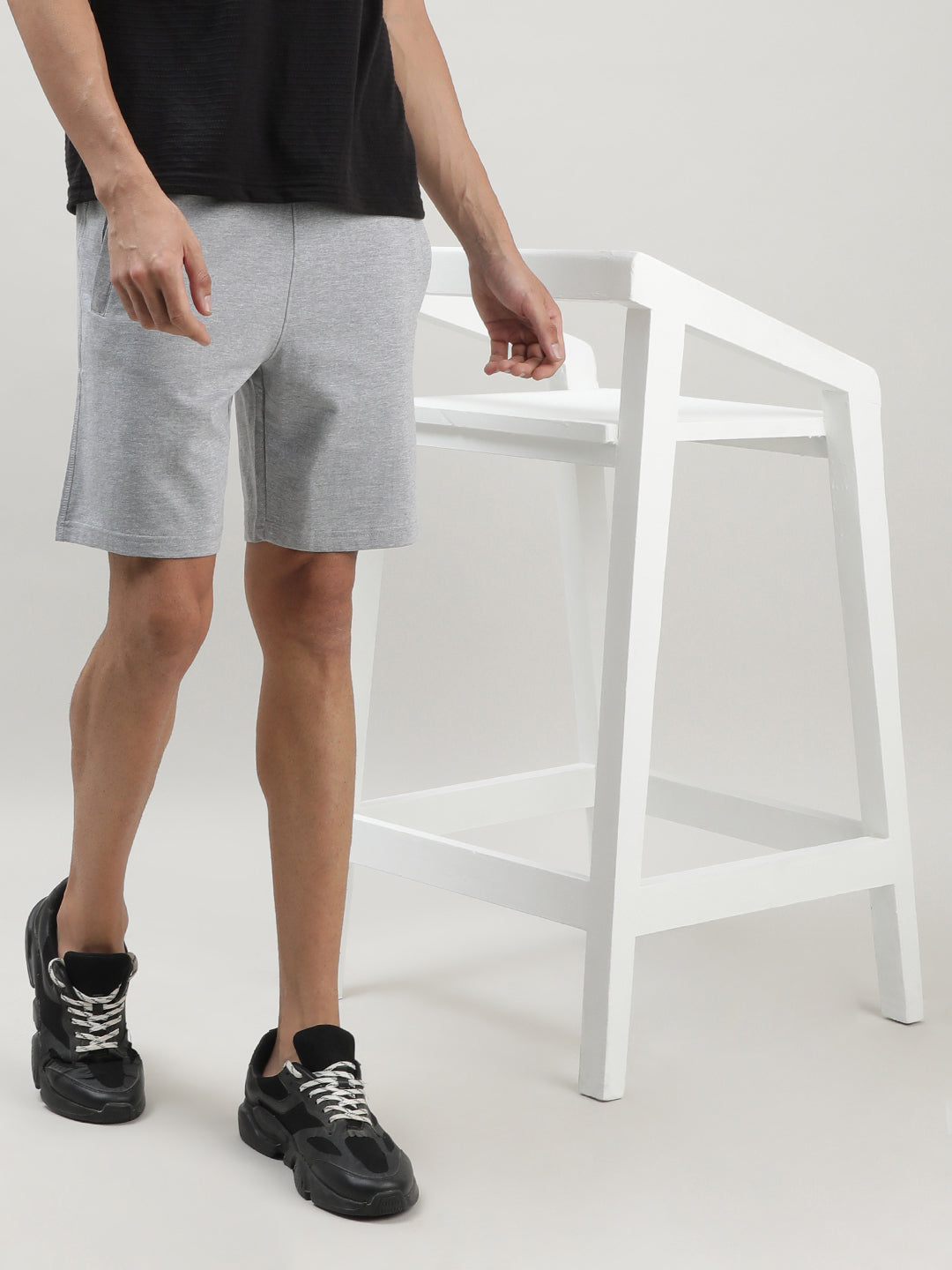 Light Grey Shorts for Men