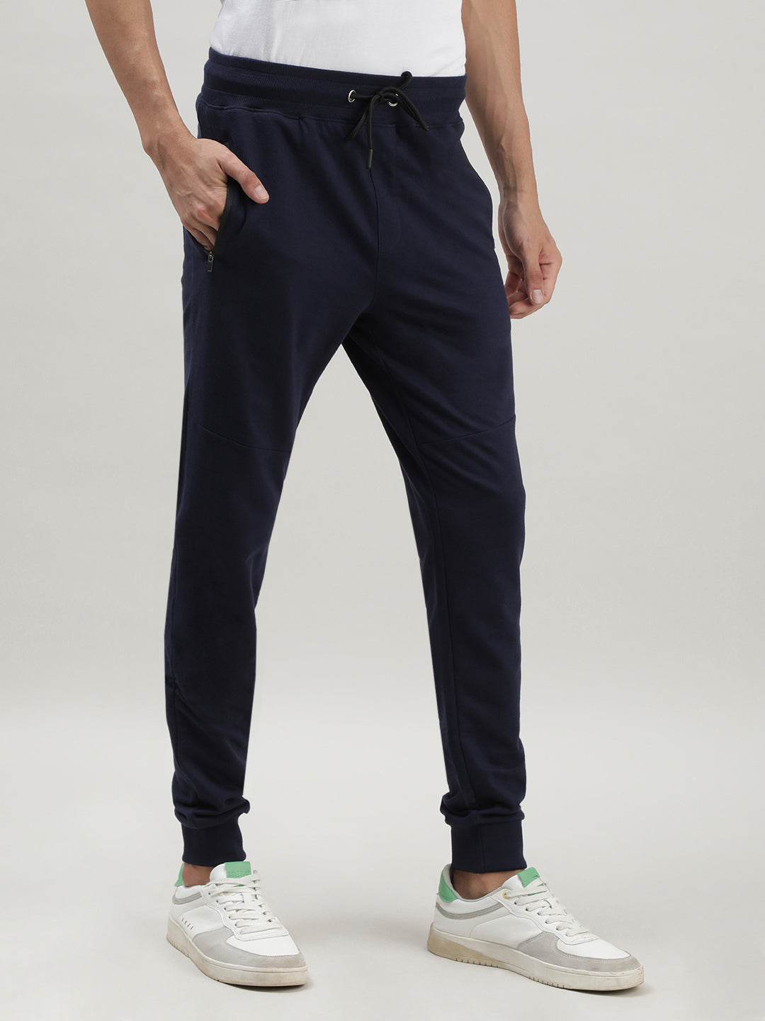 Navy Blue Joggers for Men