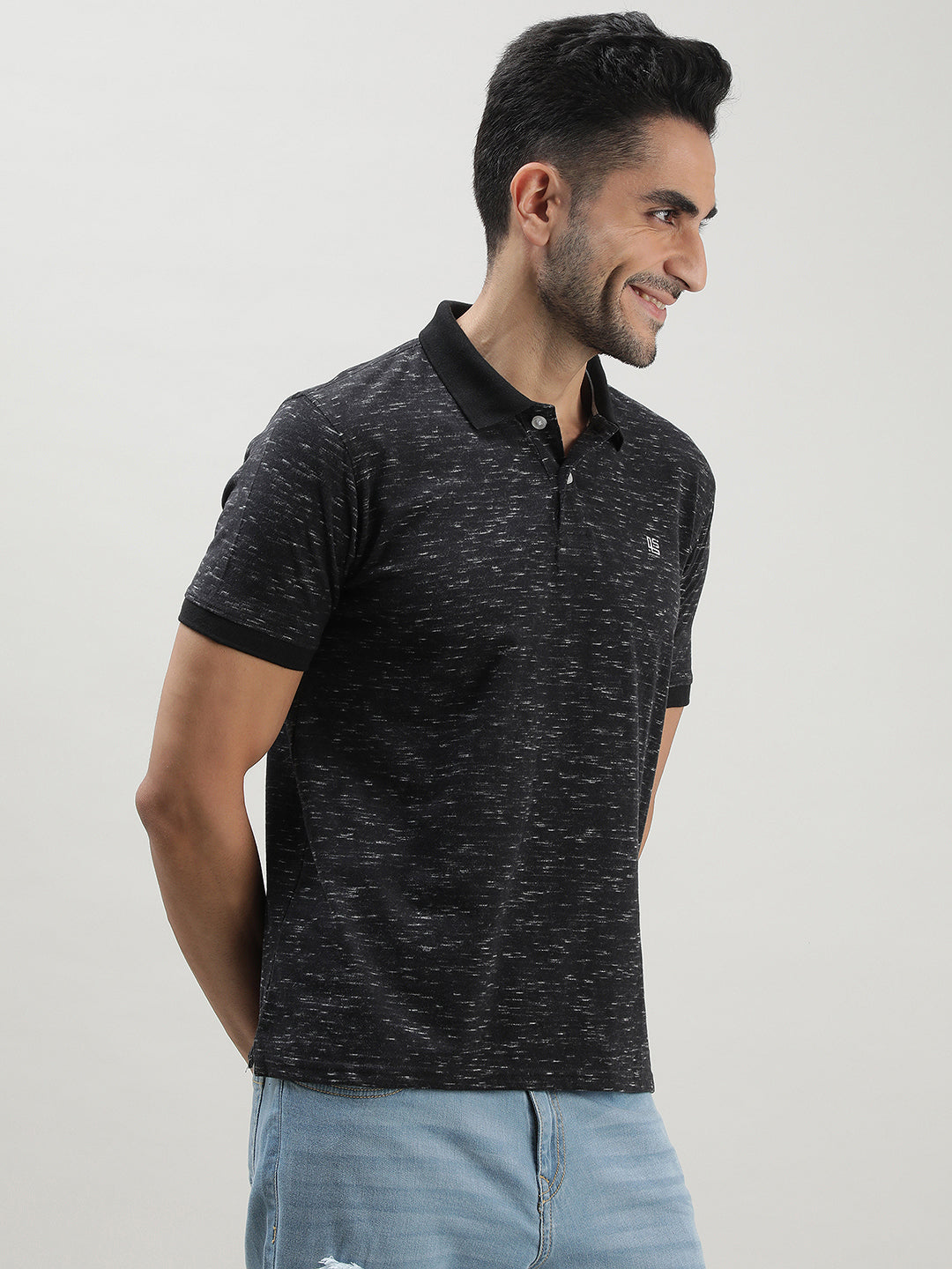 Deep Grey Polo T-shirt