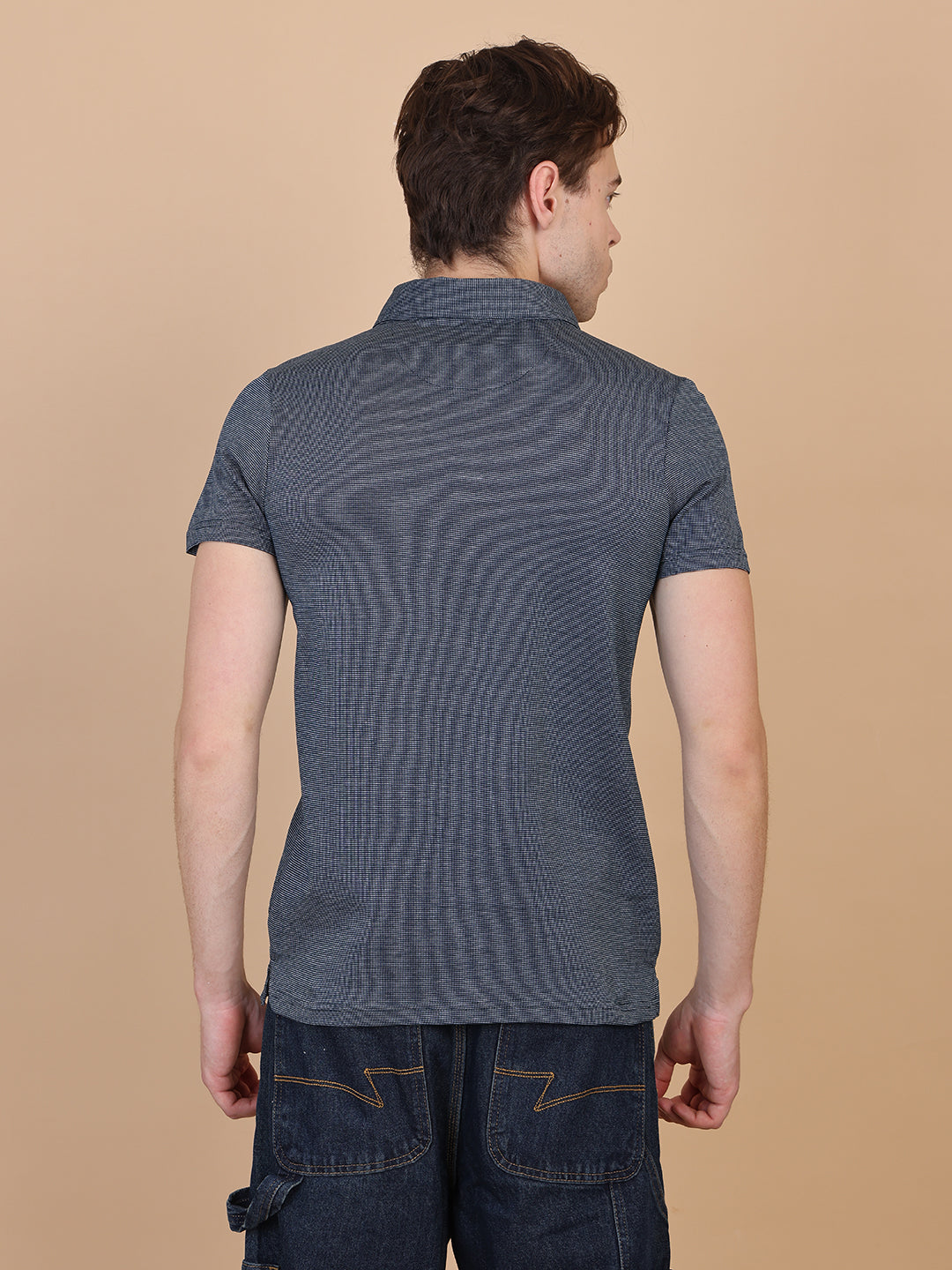 Grey Men Polo Tshirt