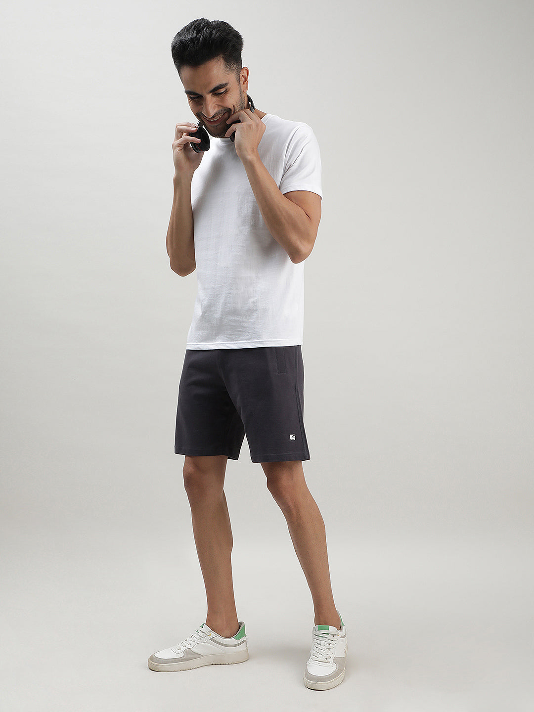 Deep Grey Shorts for Men