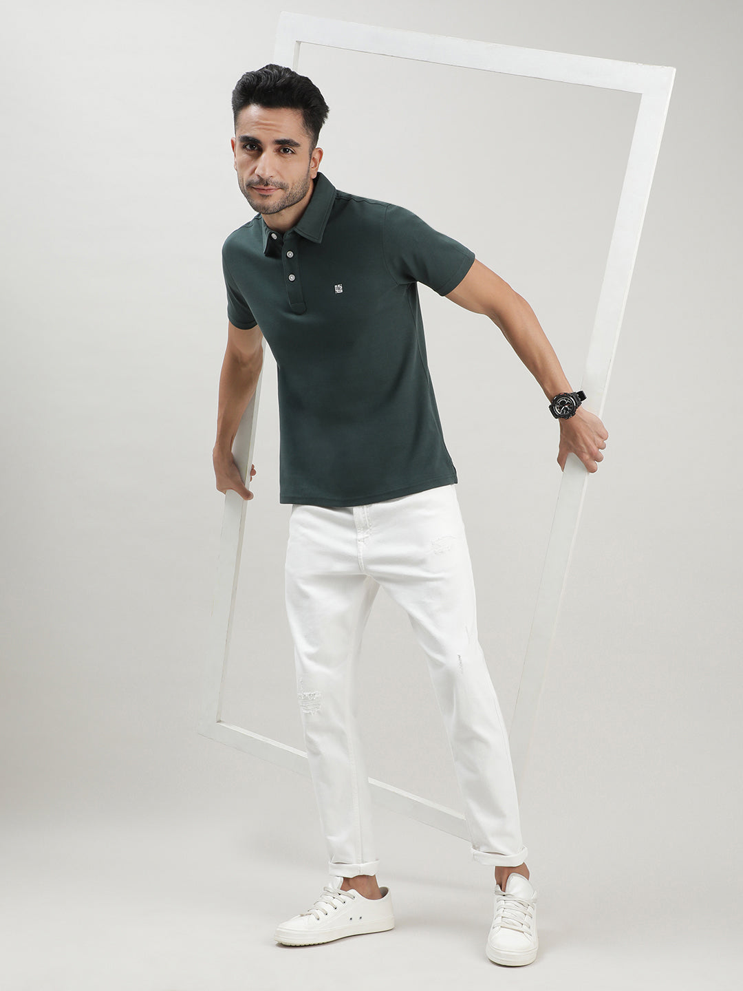 Green Polo T-shirt