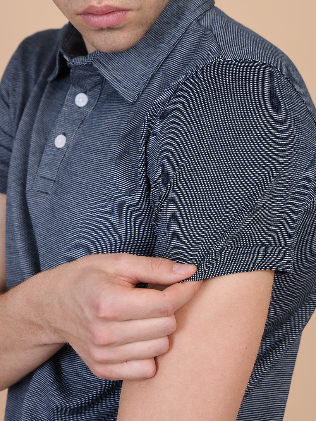 Grey Men Polo Tshirt
