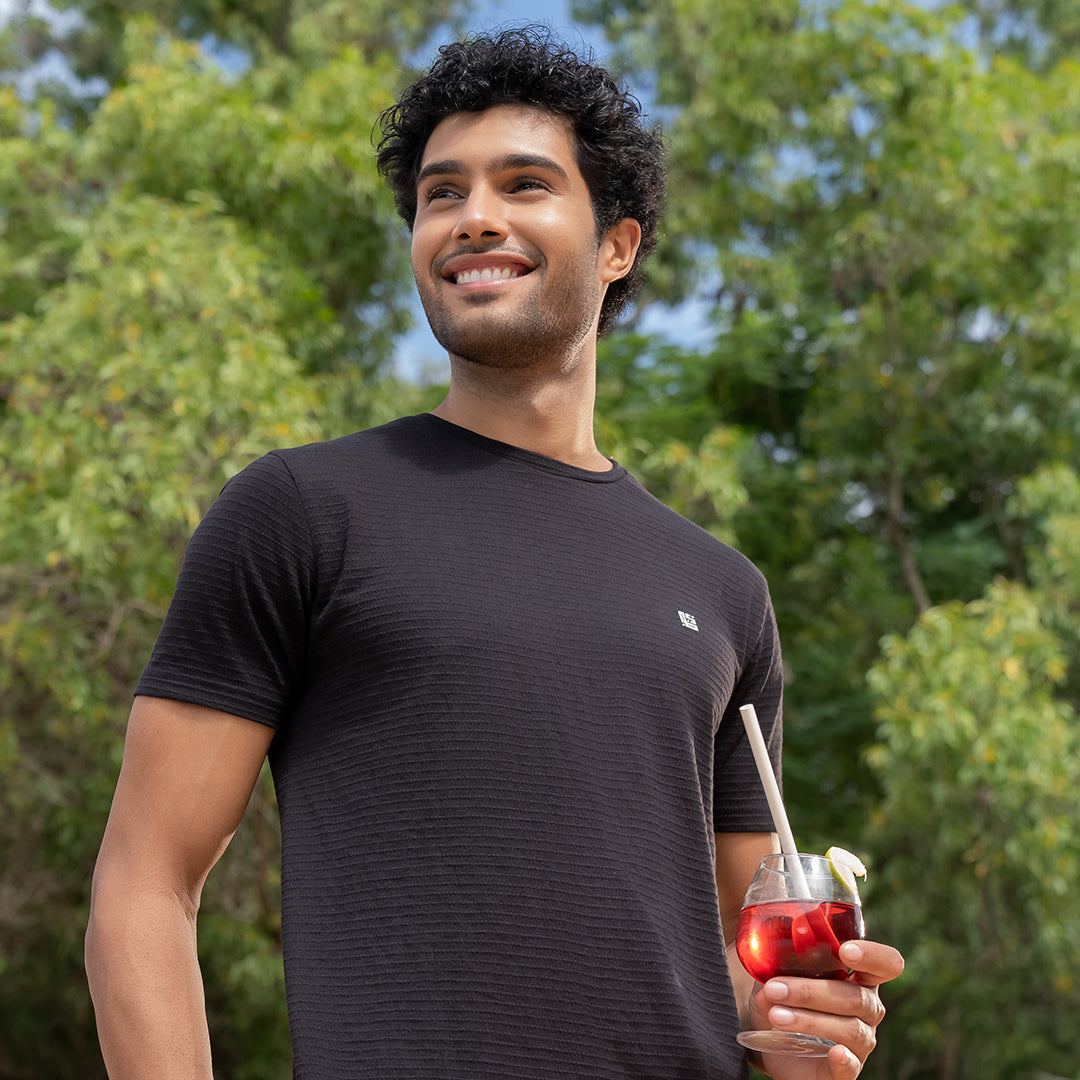 Neck T-shirts for Men