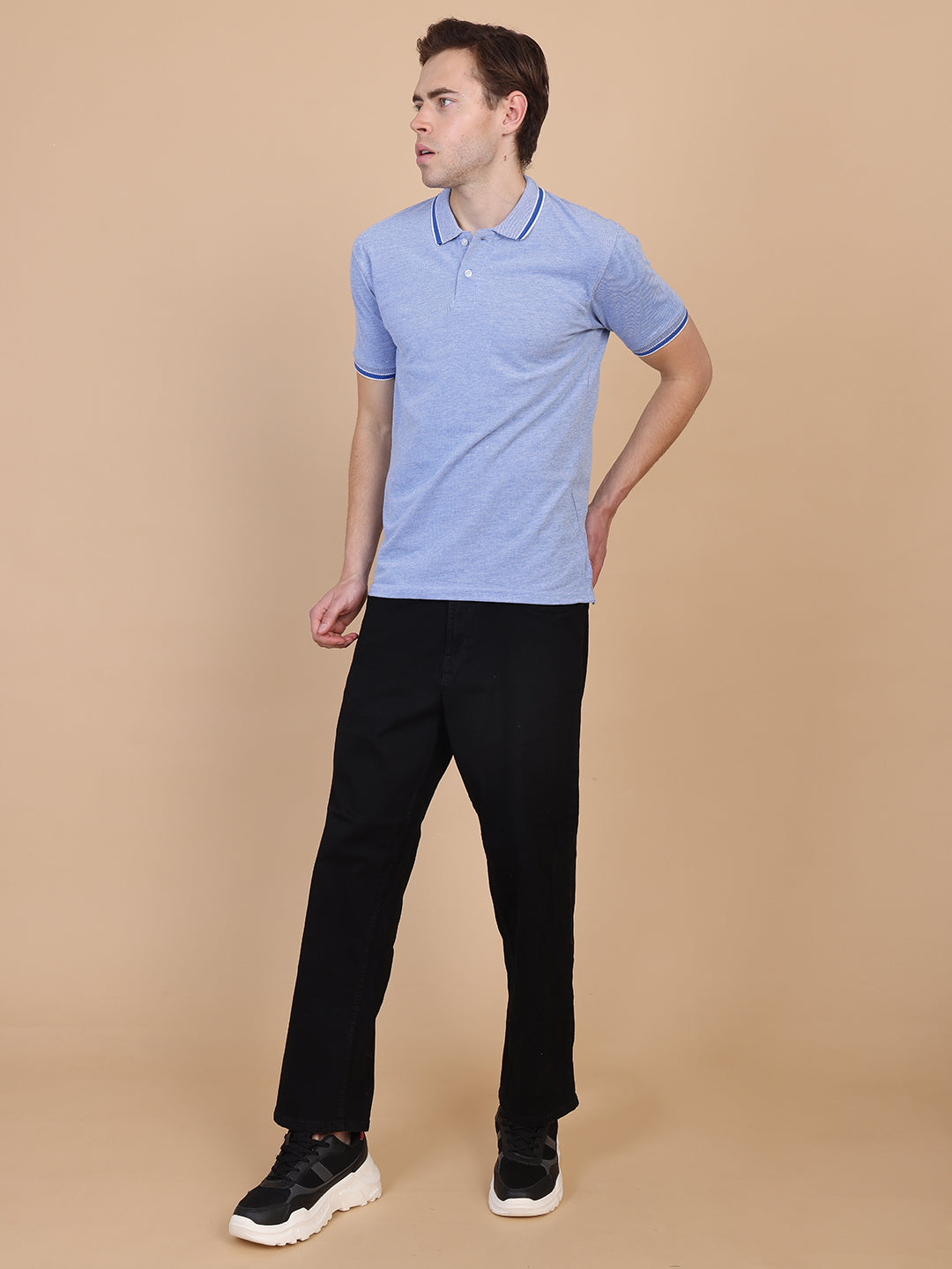Blue Men Polo Tshirt