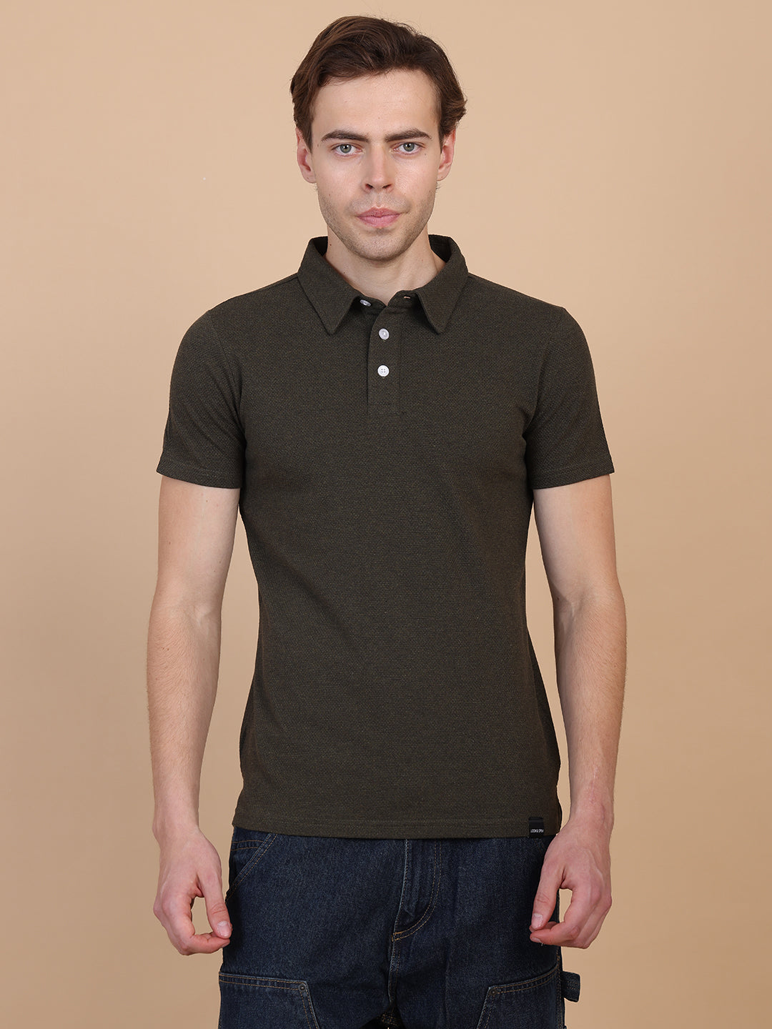 Maroon Men Polo Tshirt