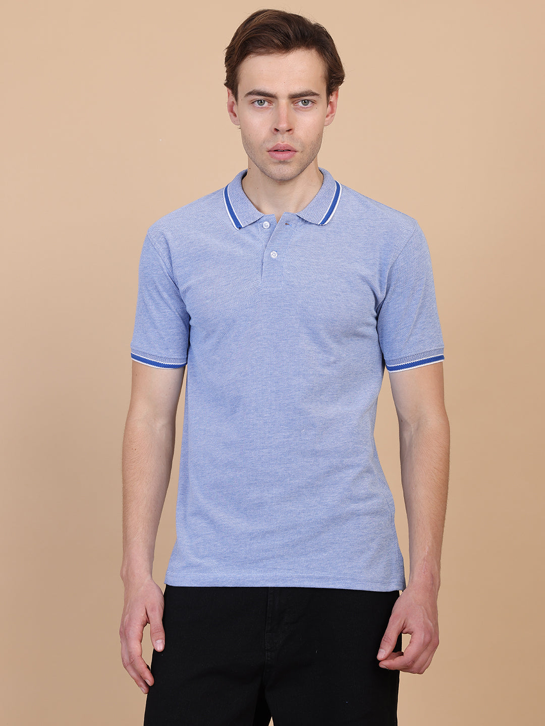 Blue Men Polo Tshirt