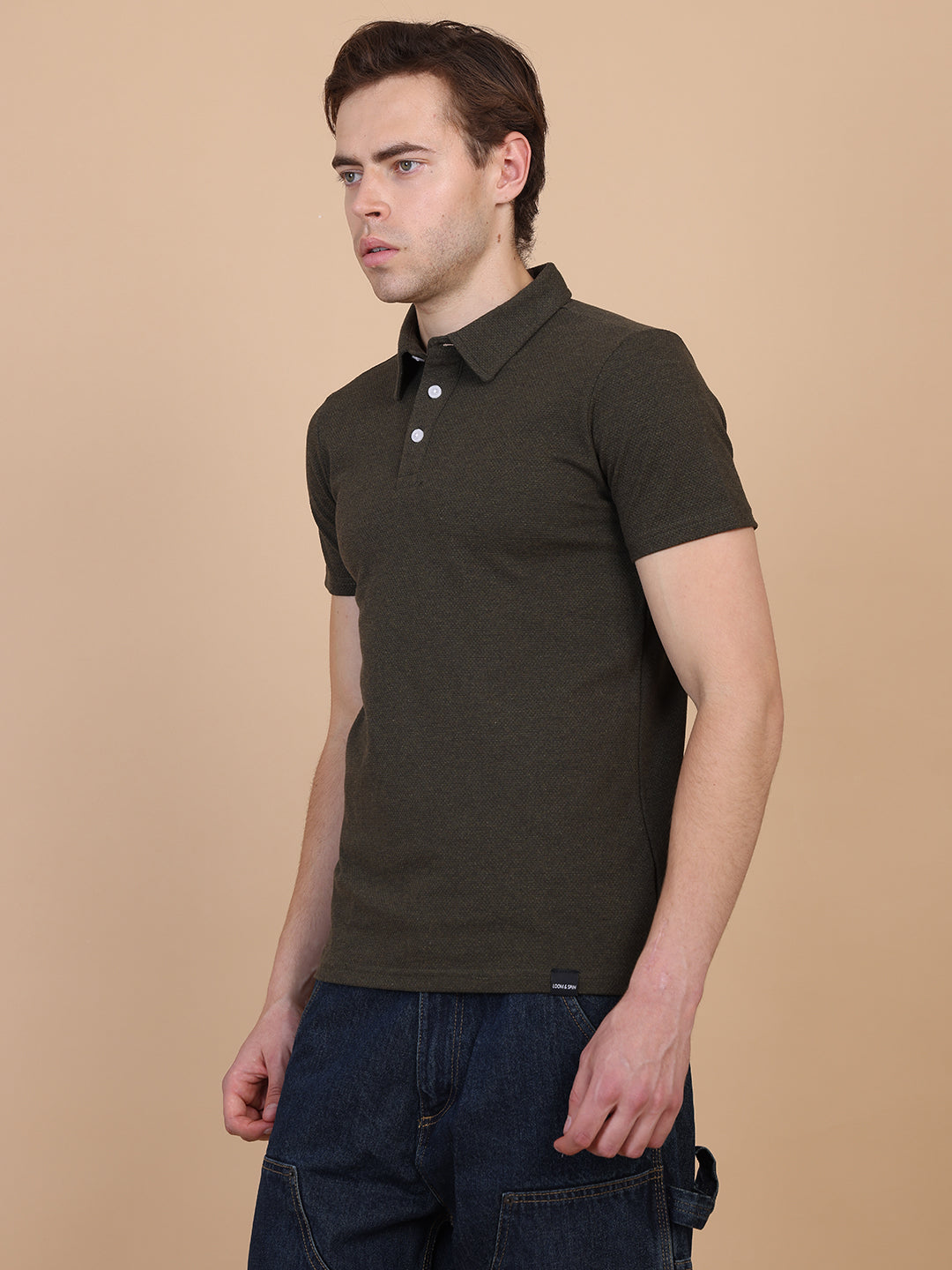 Maroon Men Polo Tshirt