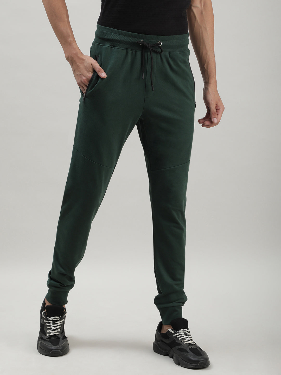 Green Joggers for Men