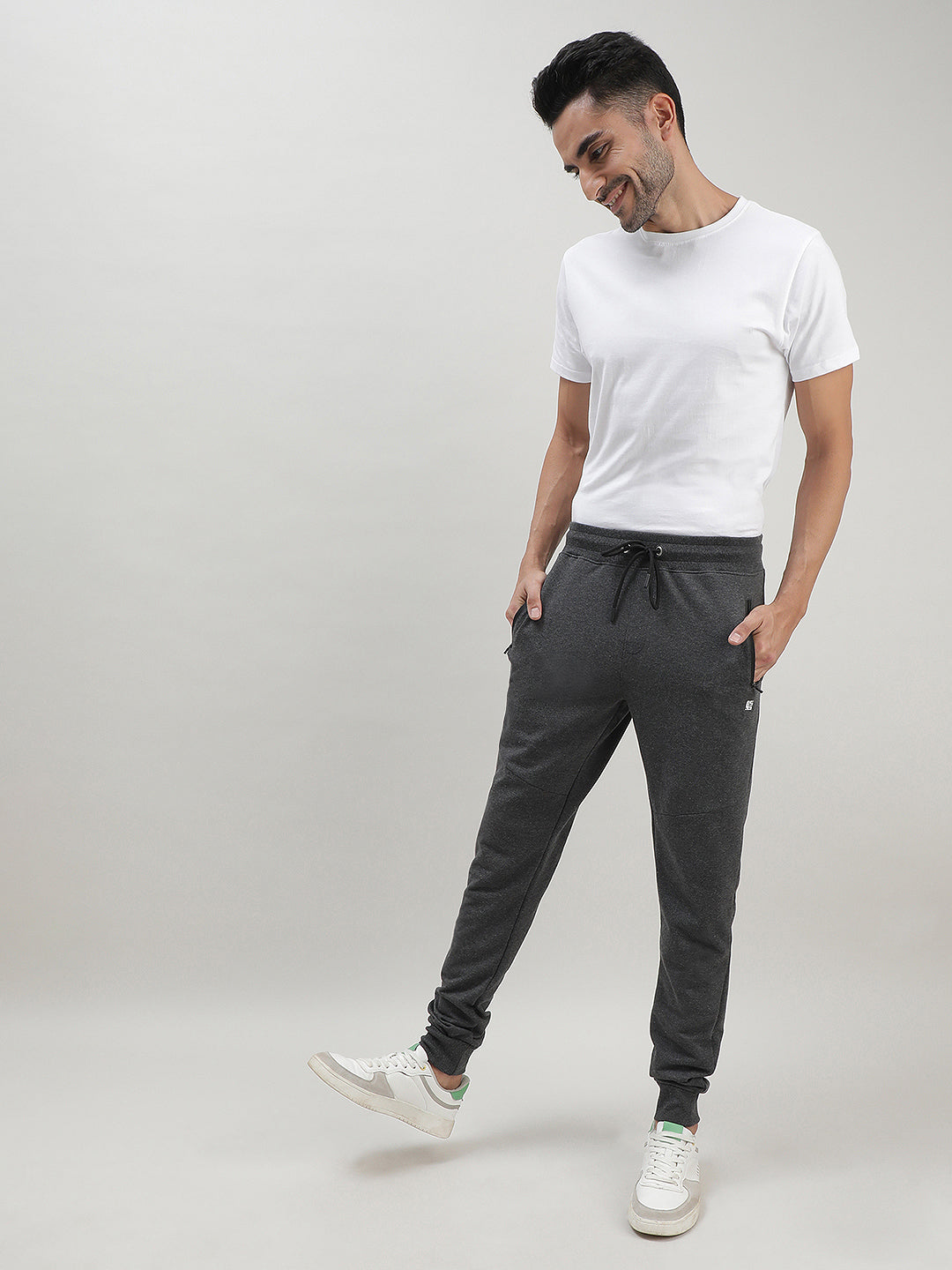 Dark Grey Joggers for Men