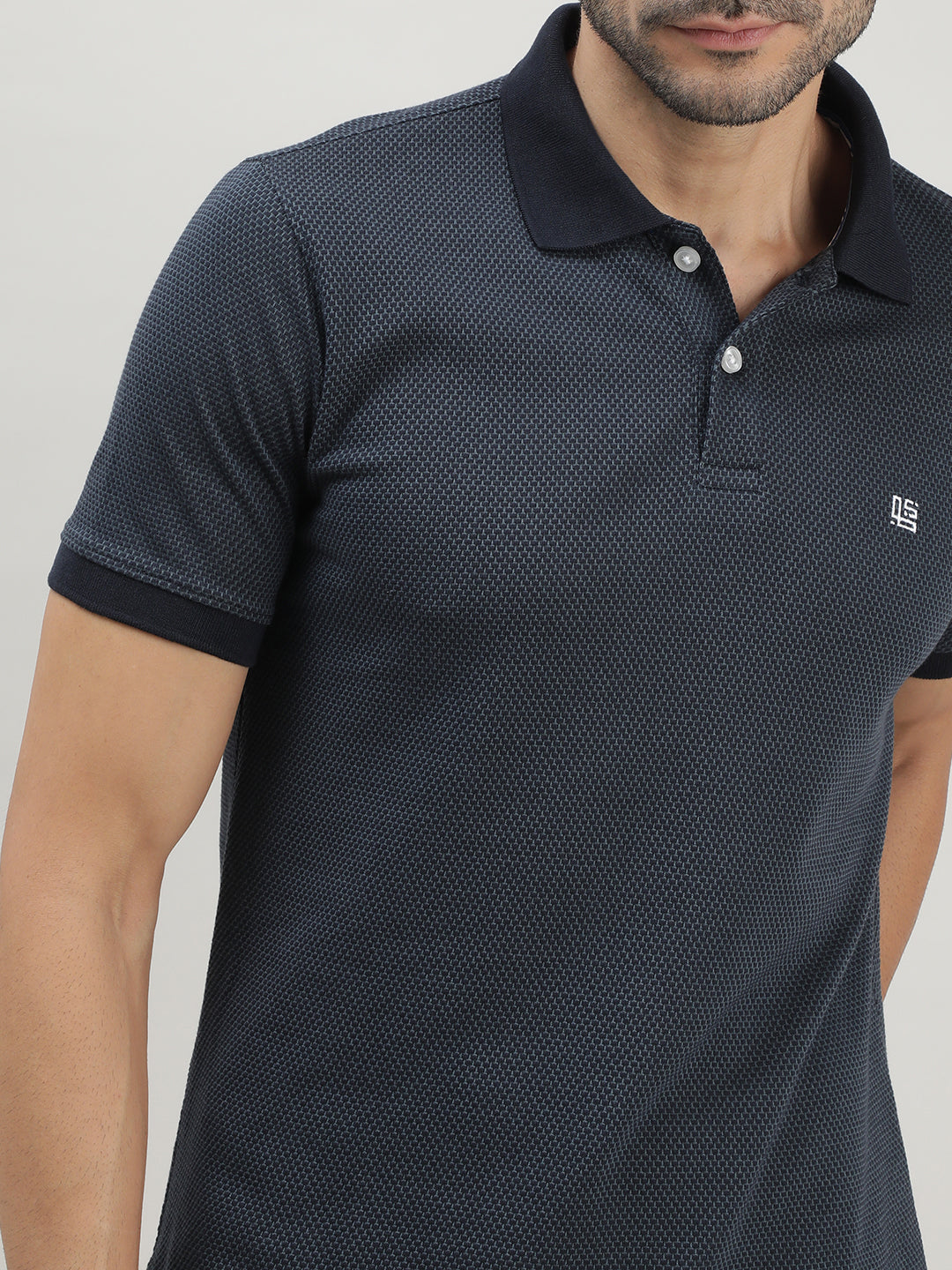 Charcoal Grey Polo T-shirt